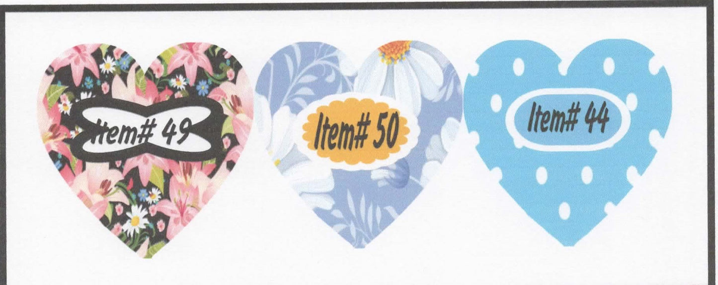 Dog Tag- Heart and Circle