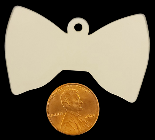 Dog or Cat Tag- Bow Shape Tag