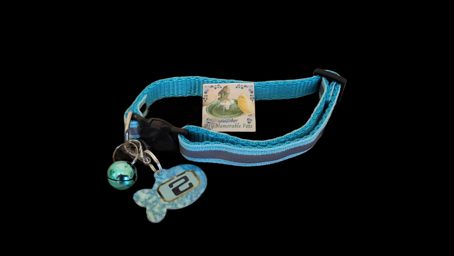 Cat or Small Dog Collar and Tag Bundle