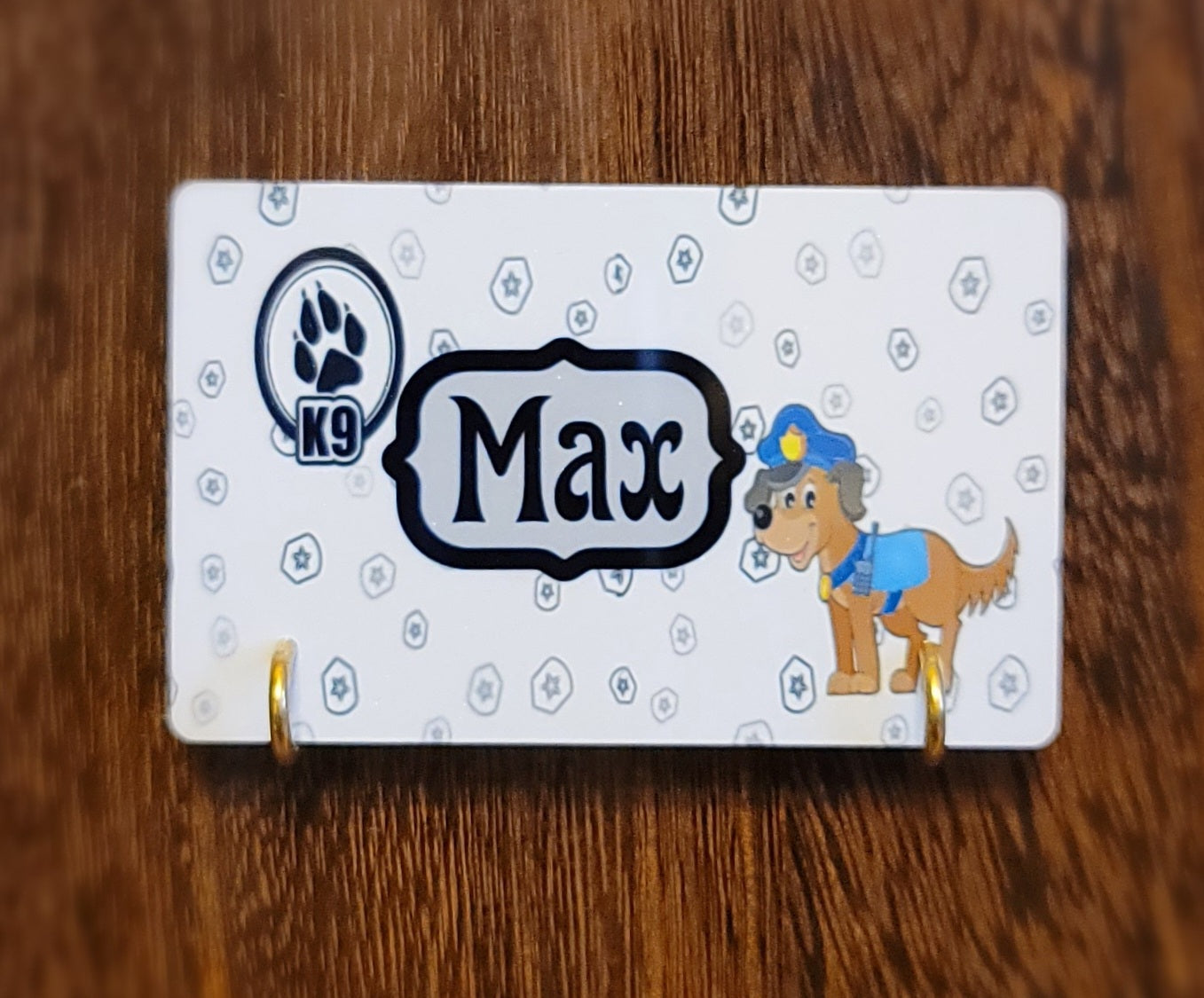 Dog kennel name outlet plates