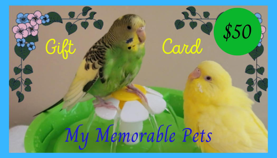 My Memorable Pets Gift Card