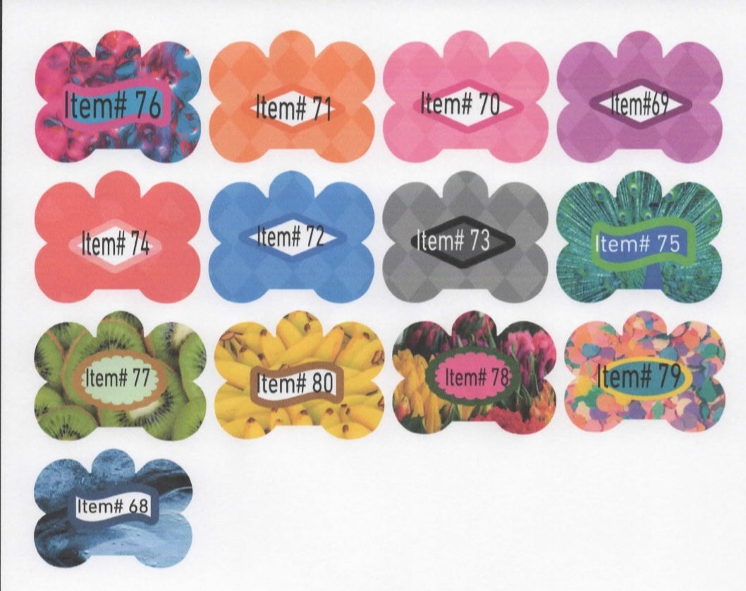 Dog Tag- Large sizes