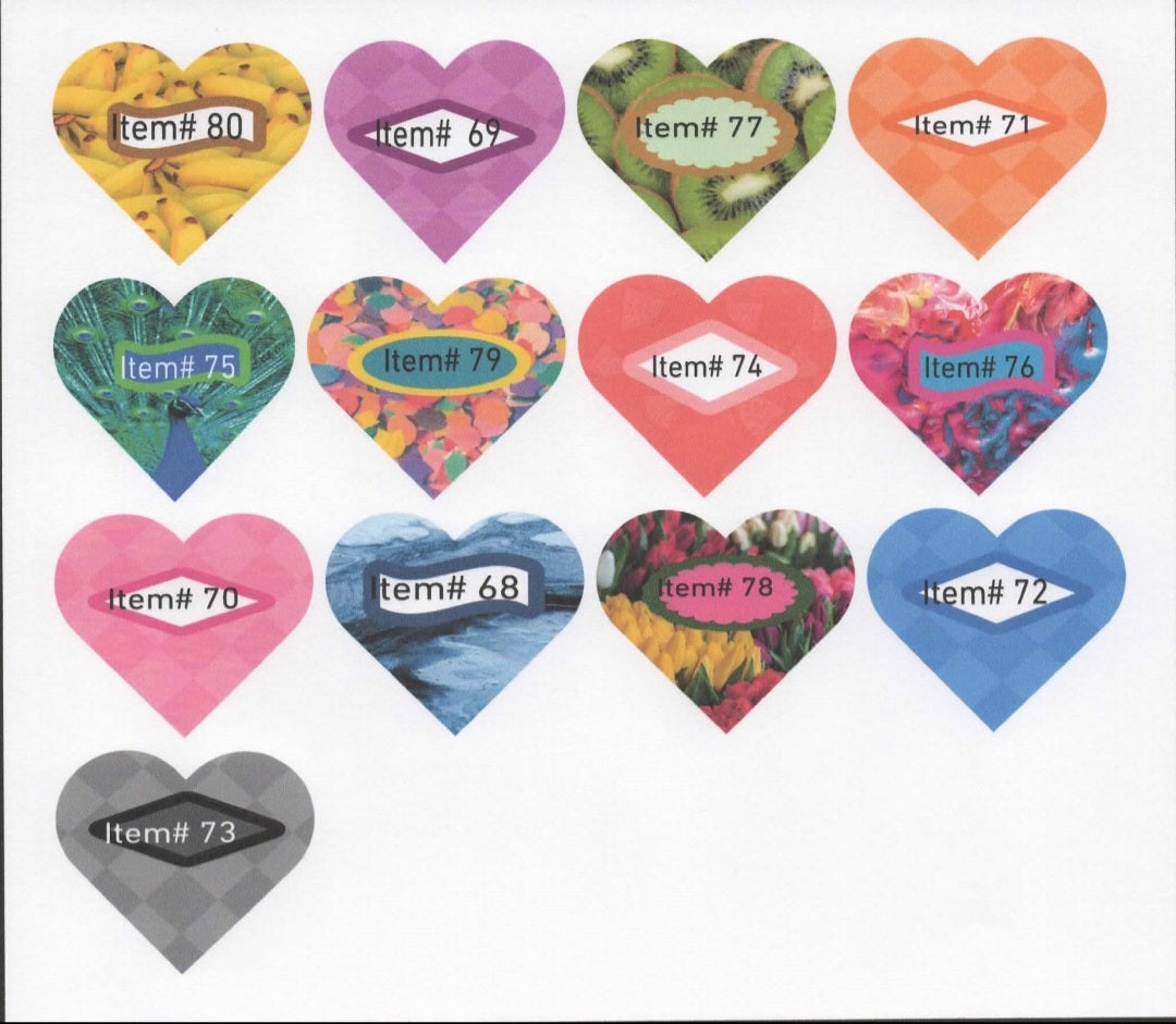 Dog Tag- Heart and Circle